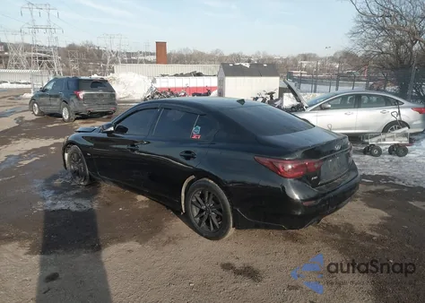 2017 Infiniti Q50 3.0T Signature Edition from USA, damaged, VIN JN1EV7AR1HM841006